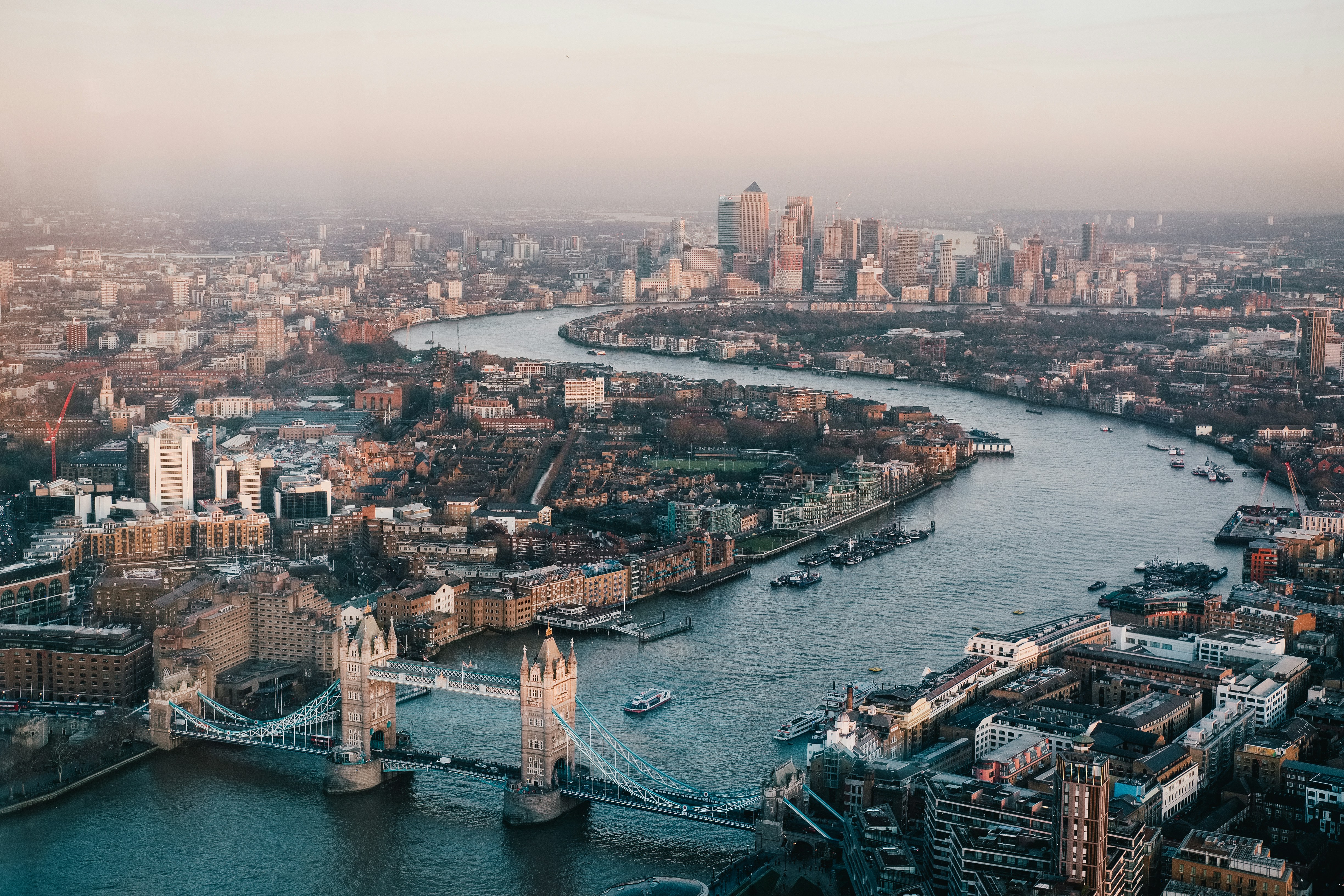 United Kingdom — London skyline